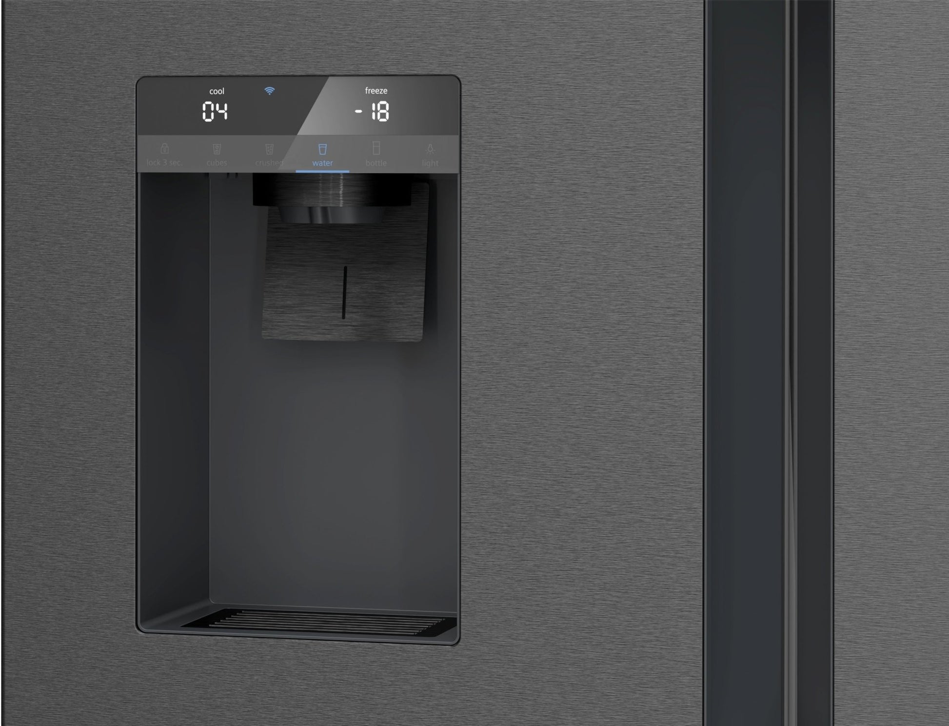 iQ500, Kühl - Gefrier - Kombination, 183 x 90.5 cm, BlackSteel KF96DAXEA - MEGART