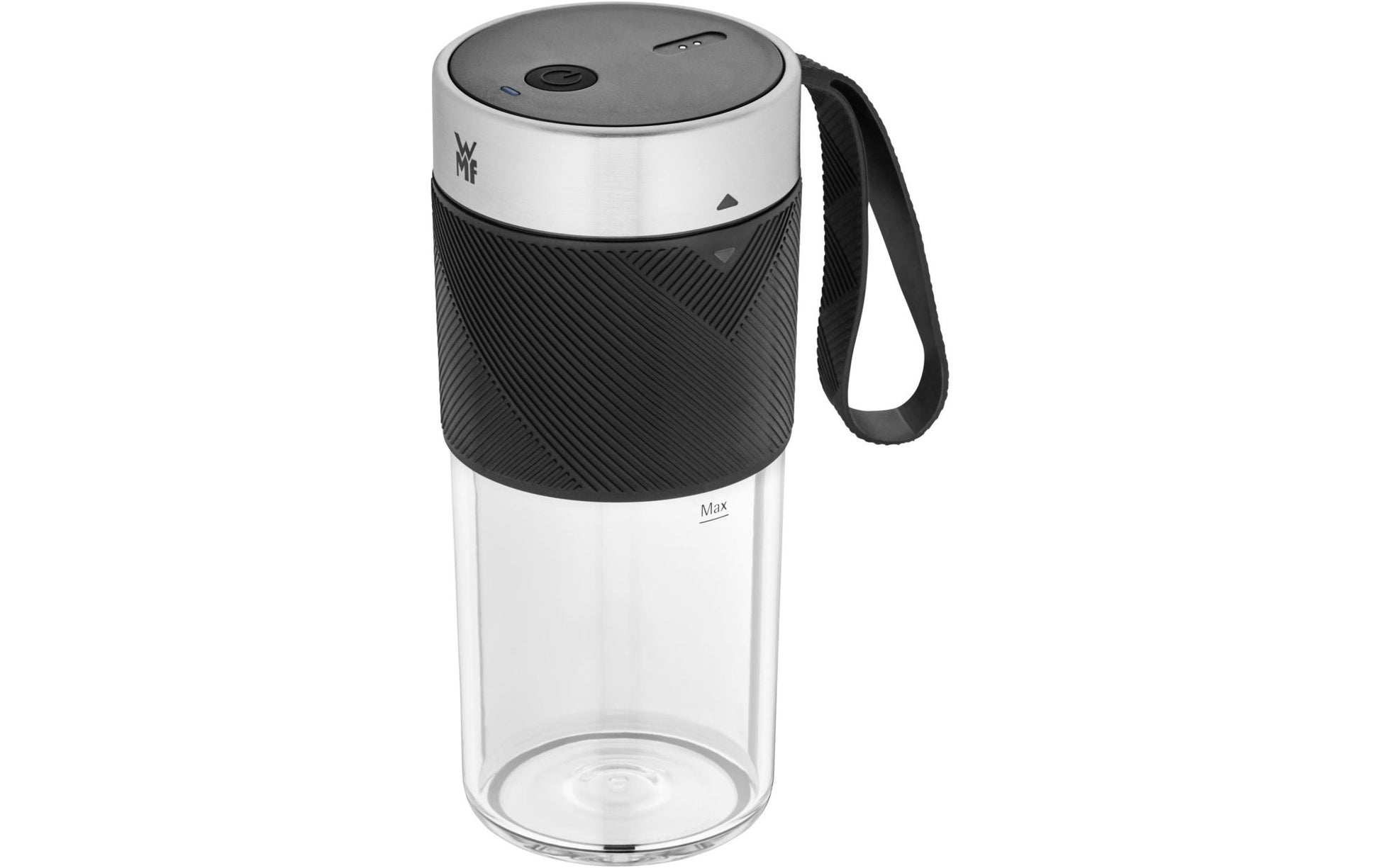 Smoothie Maker Küchenminis Mix on the go Schwarz/Silber matt - MEGART