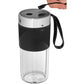 Smoothie Maker Küchenminis Mix on the go Schwarz/Silber matt - MEGART