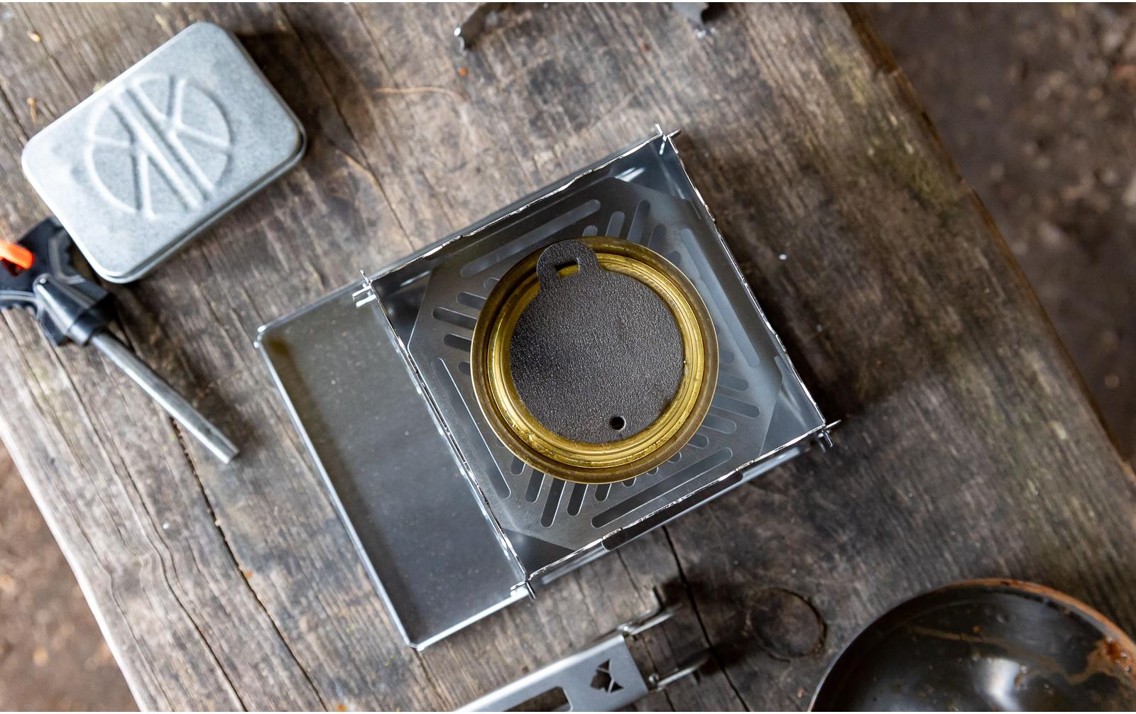 Fennek Grill Campingkocher Hobo Basic, Edelstahl - MEGART