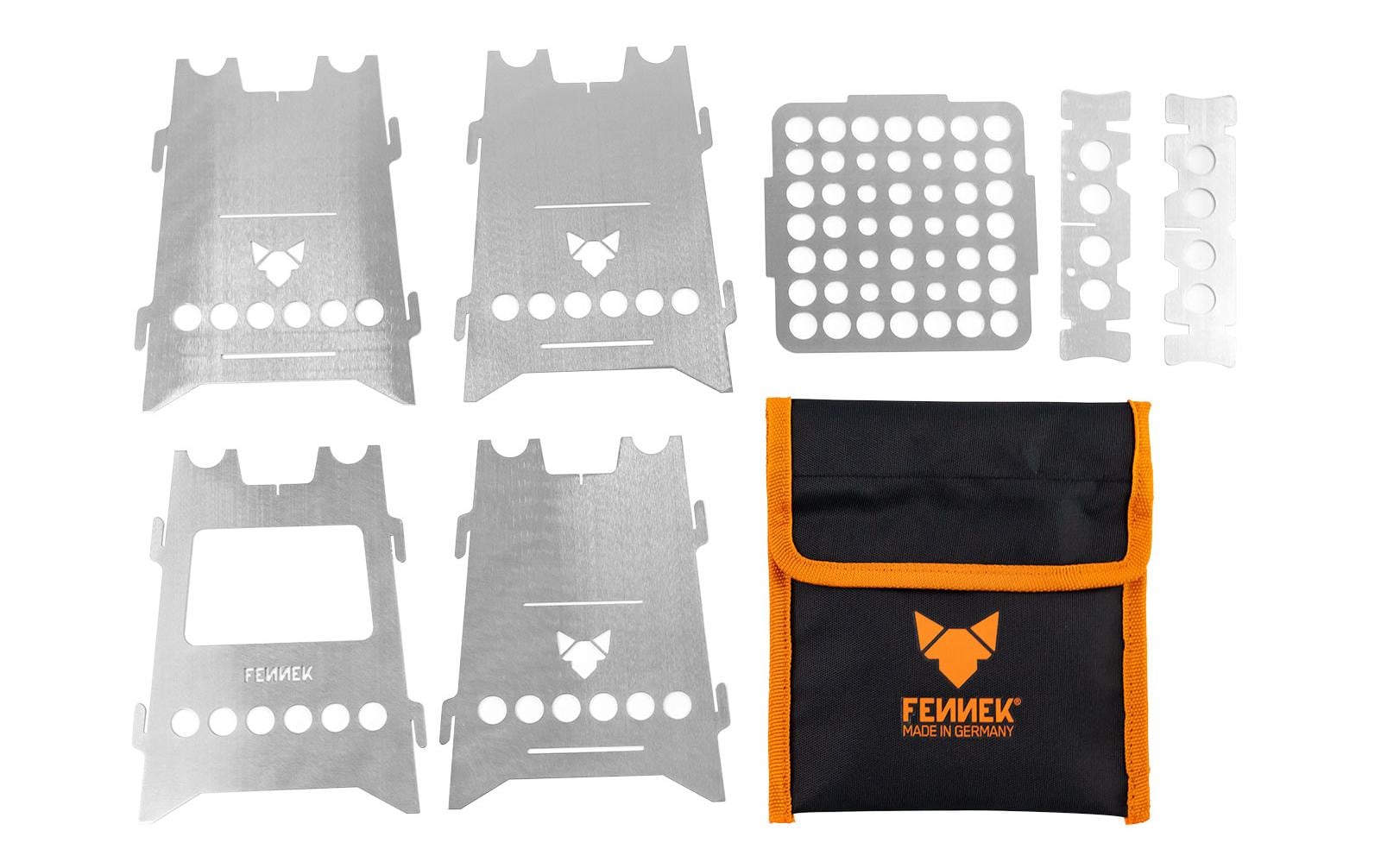 Fennek Grill Campingkocher Hobo Basic, Edelstahl - MEGART