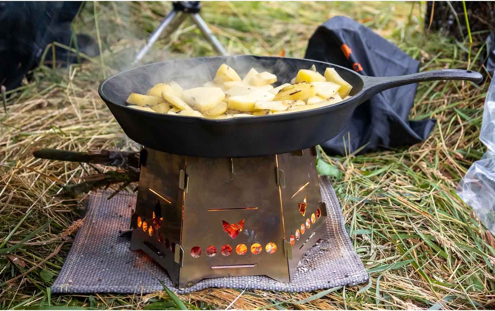 Fennek Grill Erweiterungsset Add - On Hobo Basic, Edelstahl - MEGART