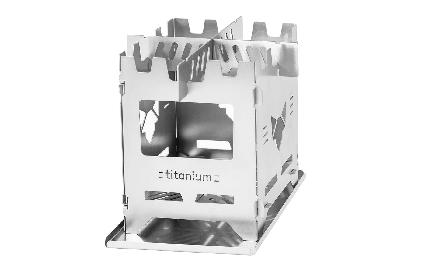 Fennek Grill Campingkocher Hobo Premium, Titan - MEGART