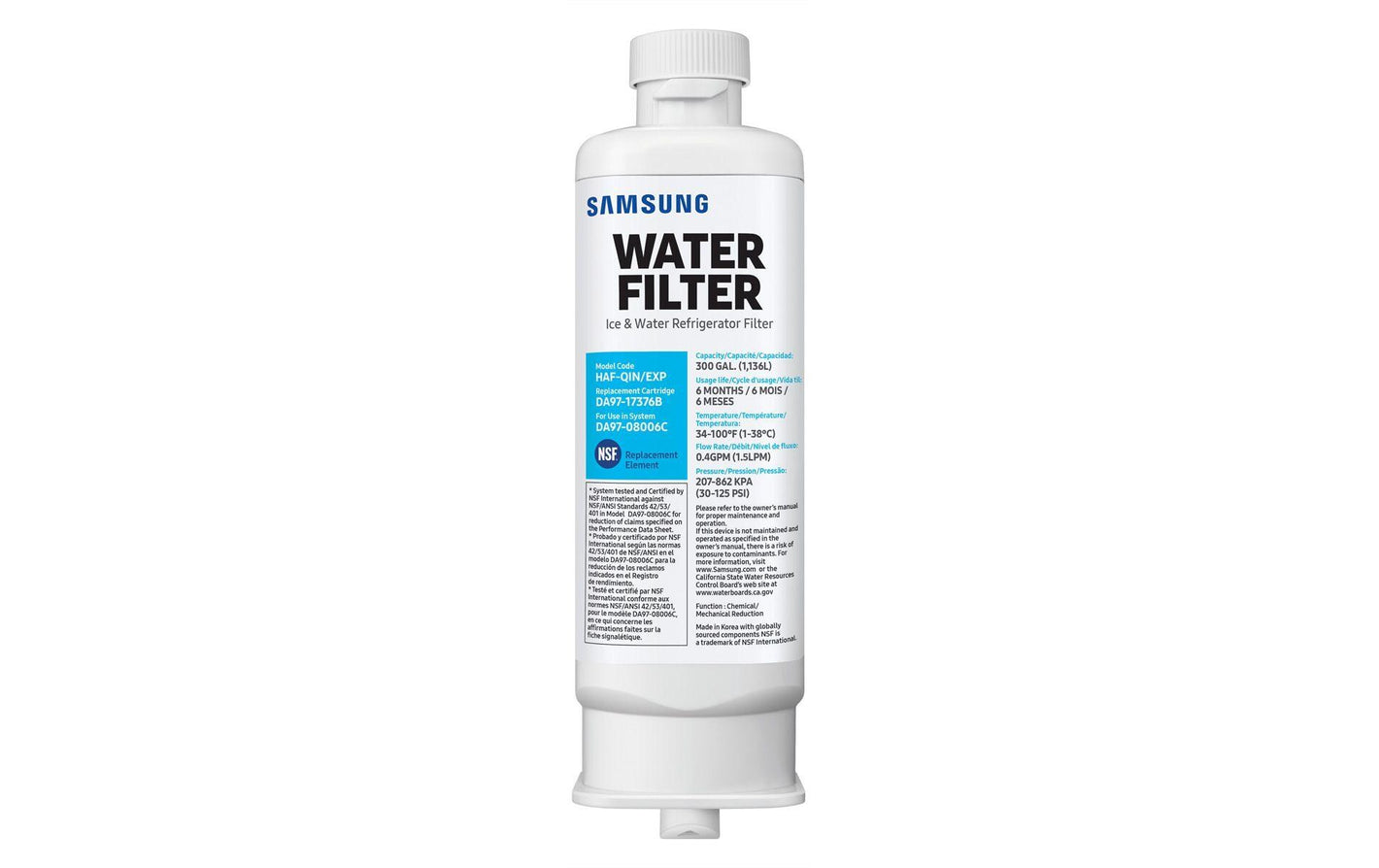 Wasserfilter HAF - QIN/EXP zu RF65A967ESR - MEGART