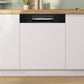 Serie 4, Teilintegrierter Geschirrspüler, 60 cm, Schwarz, SMI4HCB19E - MEGART