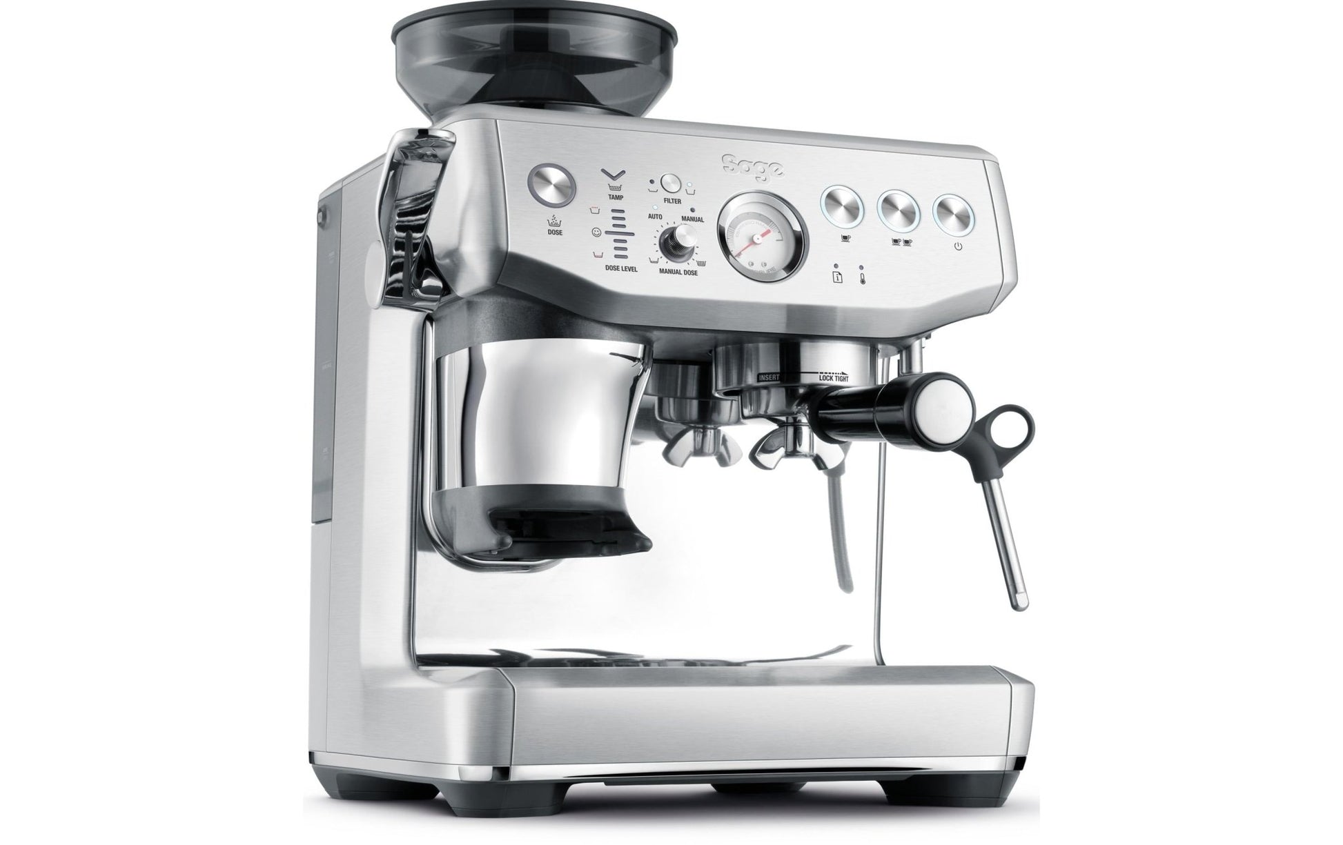 Siebträgermaschine Barista Express Impress Edelstahl - MEGART