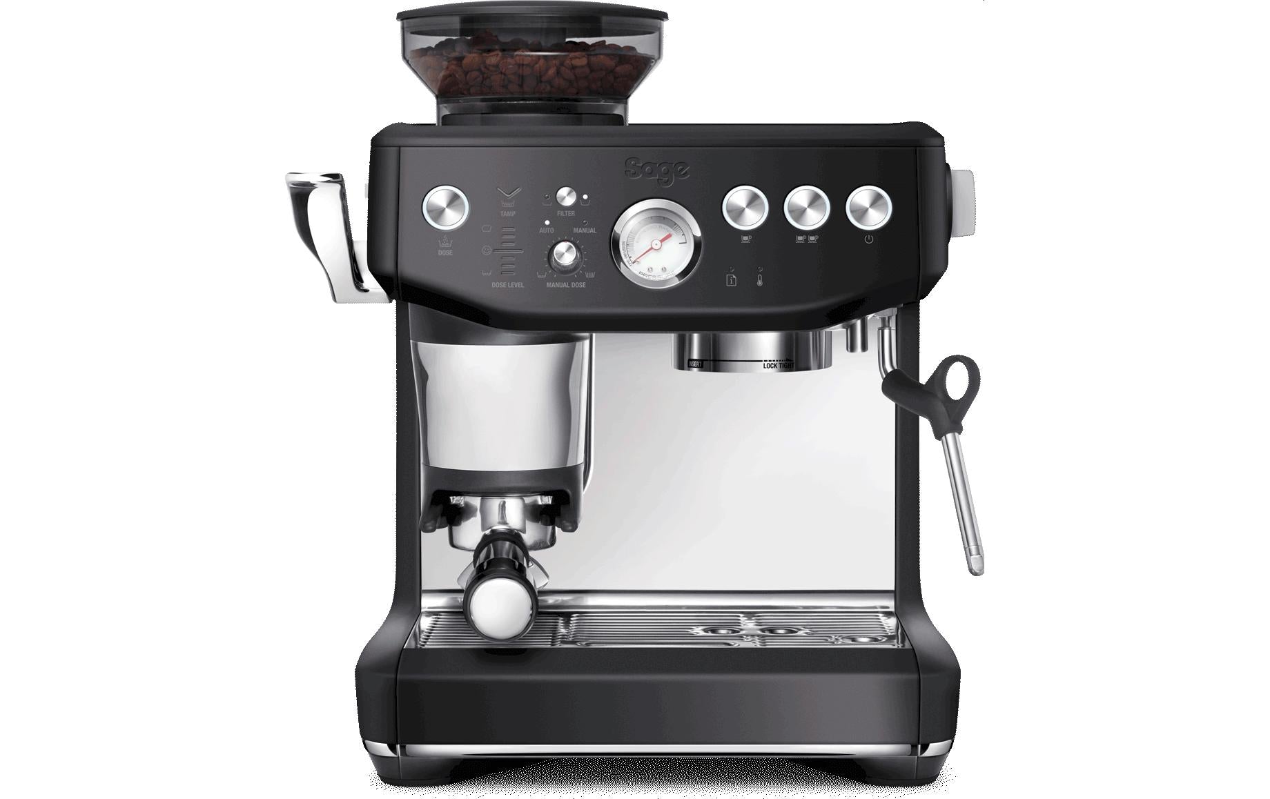 Siebträgermaschine Barista Express Impress Schwarz - MEGART