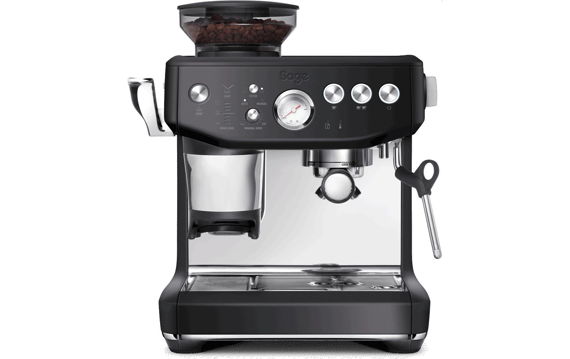 Siebträgermaschine Barista Express Impress Schwarz - MEGART