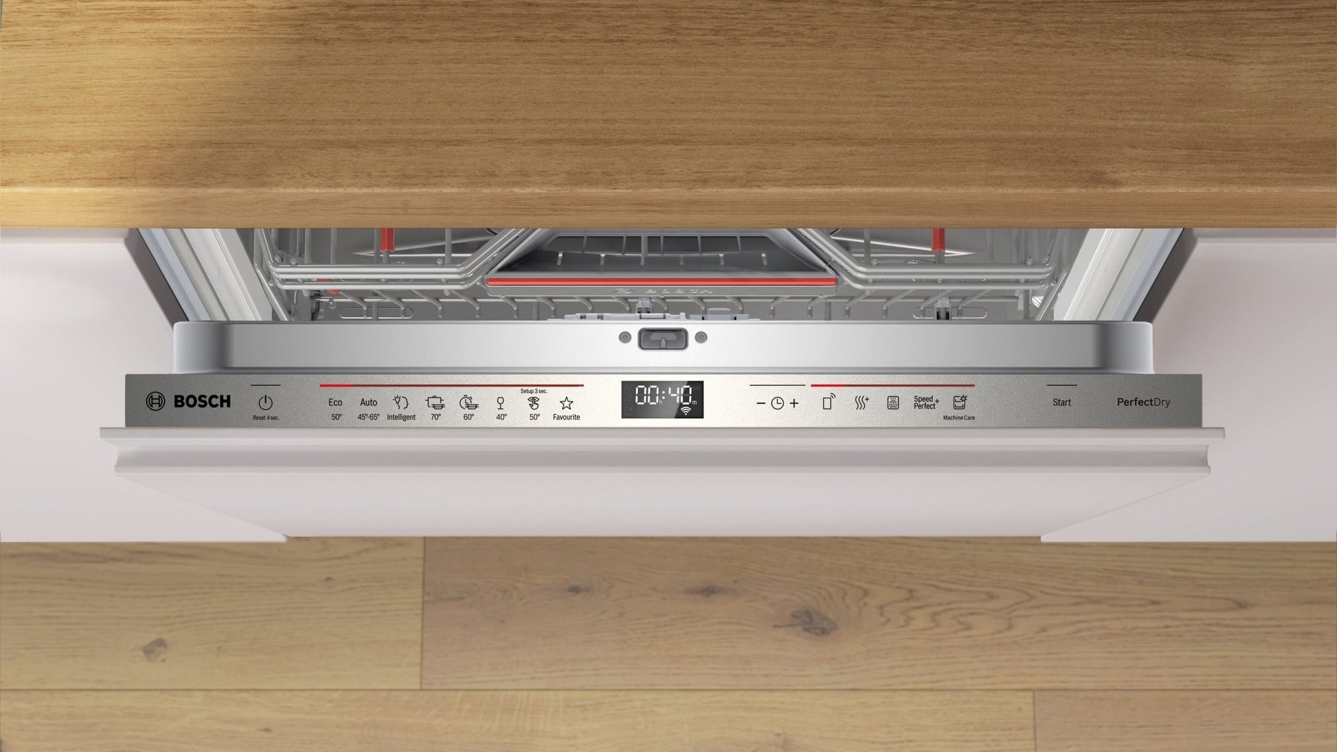 Serie 6, Vollintegrierter Geschirrspüler, 60 cm, XXL, SBV6ZCX16E - MEGART