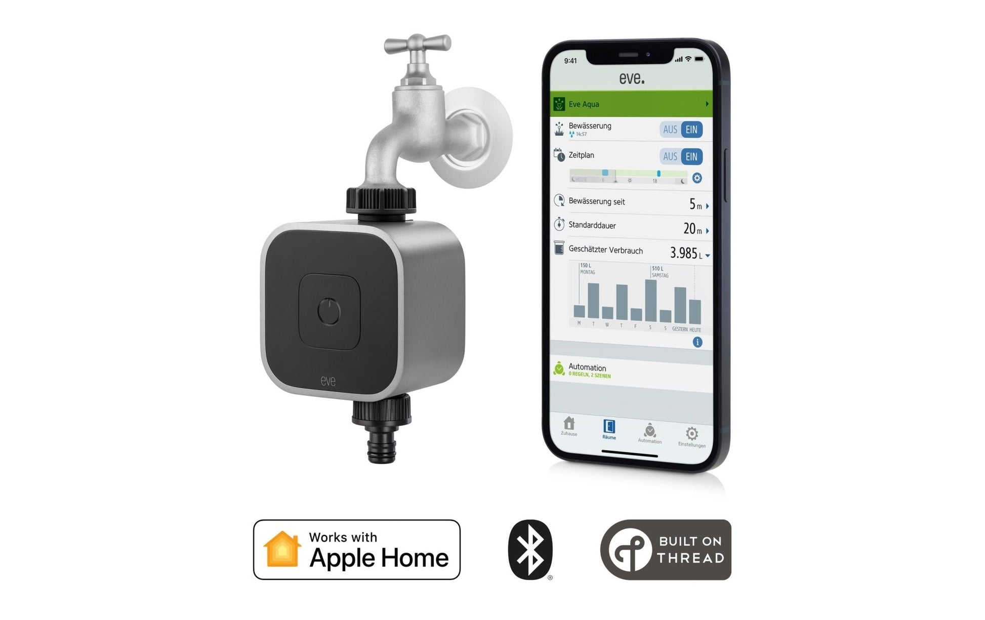 Bewässerungscomputer Eve Aqua Smart Home - MEGART