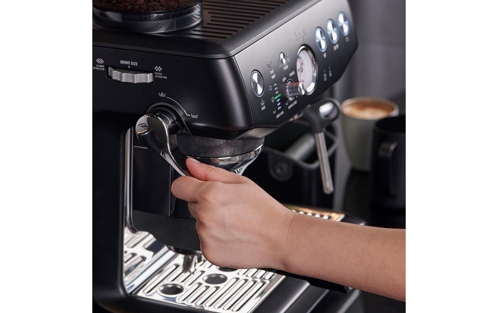 Siebträgermaschine Barista Express Impress Grau - MEGART