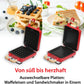 Waffeleisen Rot - MEGART