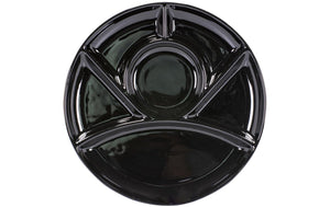 Fondue-Teller Classic, 26 cm Schwarz