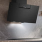 iQ300, Wandhaube, 80 cm, Klarglas schwarz LC87KFN60 - MEGART