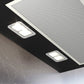 iQ300, Wandhaube, 80 cm, Klarglas schwarz LC87KFN60 - MEGART