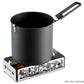 Teelicht - Raclette Kitchenette, Schwarz/Weiss - MEGART