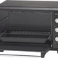 Backofen Forno Gusto 28 l, Schwarz - MEGART