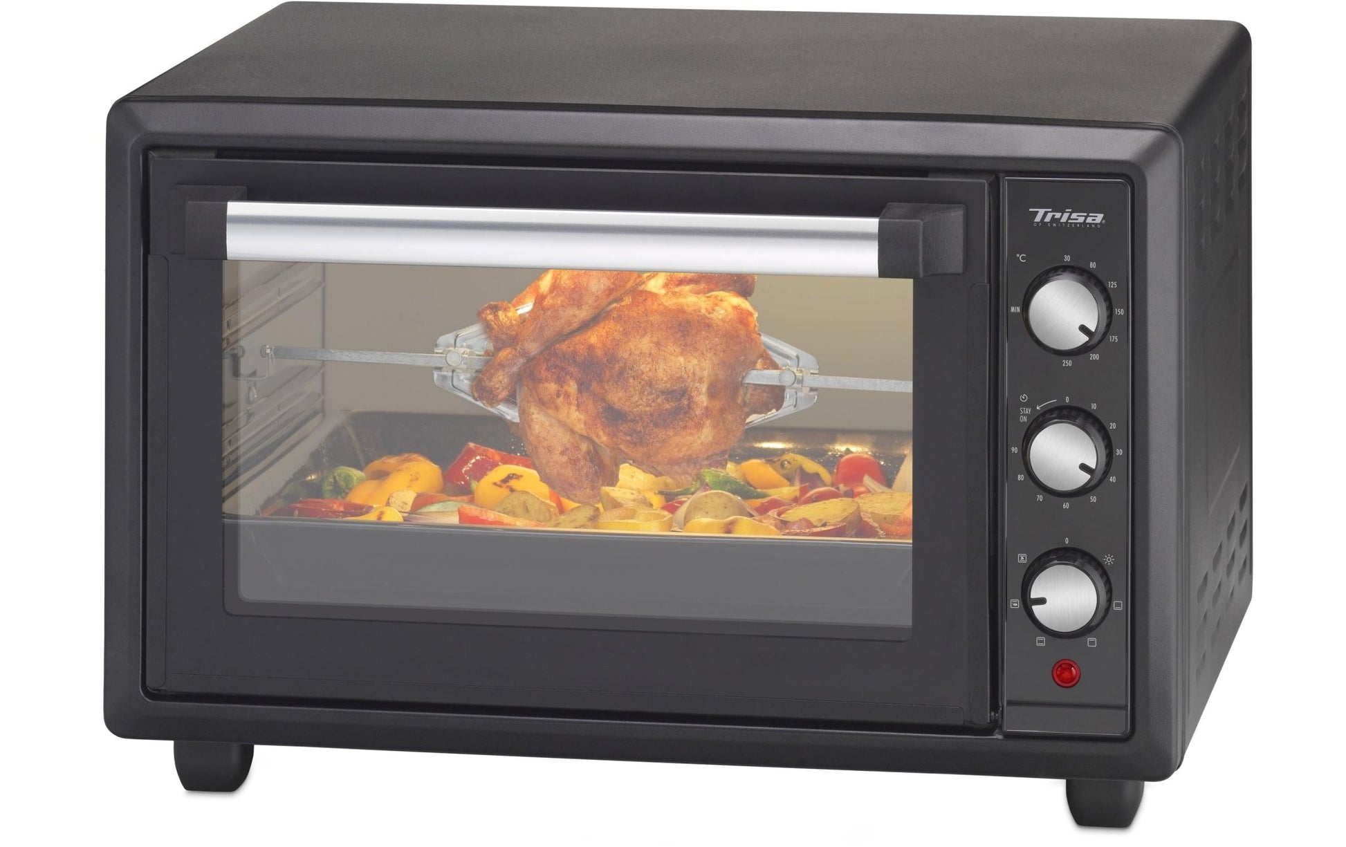 Backofen Forno Gusto 34 l, Schwarz - MEGART