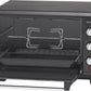 Backofen Forno Gusto 34 l, Schwarz - MEGART