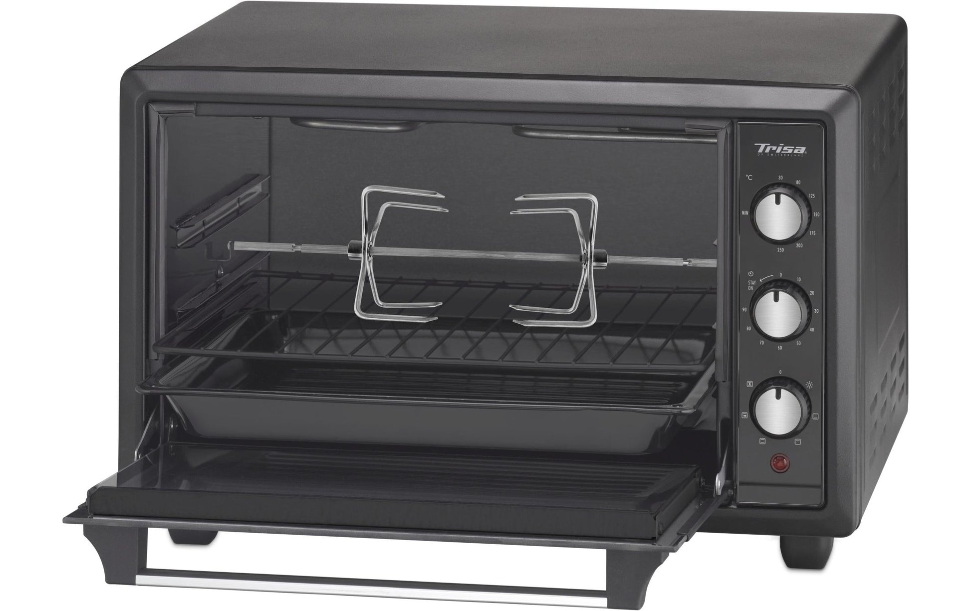 Backofen Forno Gusto 34 l, Schwarz - MEGART