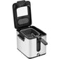 Fritteuse Küchenminis Fryer & Dicer Schwarz/Silber - MEGART