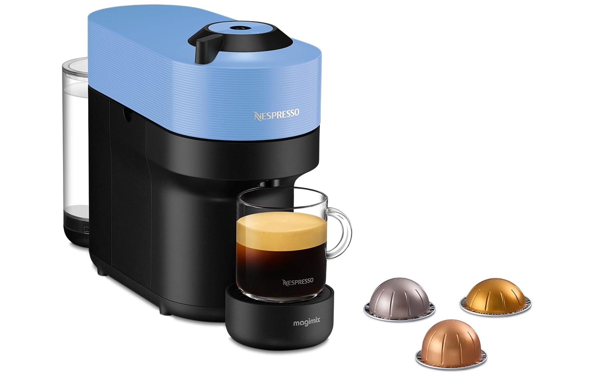 Kaffeemaschine Nespresso Vertuo Pop ENV90.A Pacific Blue - MEGART