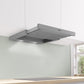 Serie 4, Flachschirmhaube, 60 cm, Silber DFM064A51C - MEGART