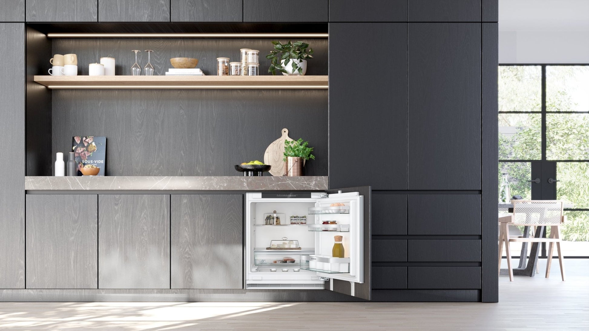 iQ500, Unterbau - Kühlschrank, 82 x 60 cm KU21RADE0 - MEGART