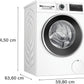 Serie 6, Waschmaschine, Frontloader, 9 kg, 1400 U/min., WGG244Z2CH - MEGART