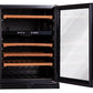 Weinklimaschrank Bodega BWS83 Schwarz, Rechts - MEGART