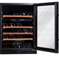 Weinklimaschrank Bodega BWS83 Schwarz, Rechts - MEGART