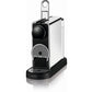 Kaffeemaschine Nespresso CitiZ Platinum Edelstahl/Schwarz - MEGART