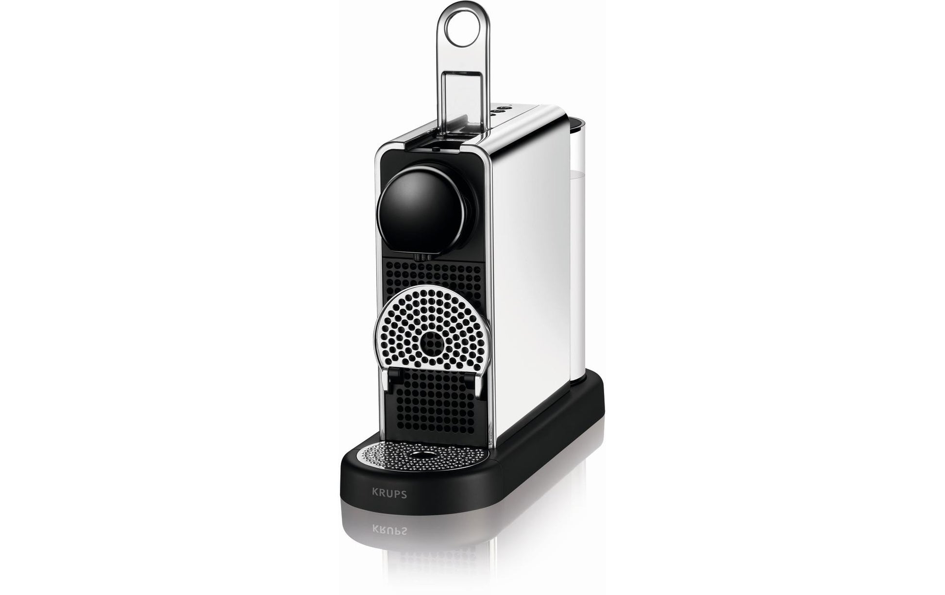 Kaffeemaschine Nespresso CitiZ Platinum Edelstahl/Schwarz - MEGART
