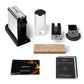 Kaffeemaschine Nespresso CitiZ Platinum Schwarz/Titanium - MEGART