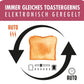 Toaster Advanced 4S, Edelstahl - MEGART