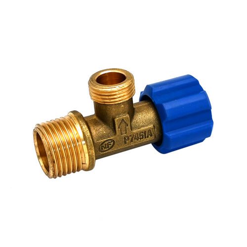 Eckventil 1/2", für Aufputzspülkästen - MEGART
