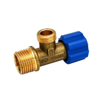 Eckventil 1/2", für Aufputzspülkästen - MEGART