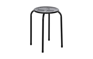 Hocker Metall, Schwarz - MEGART