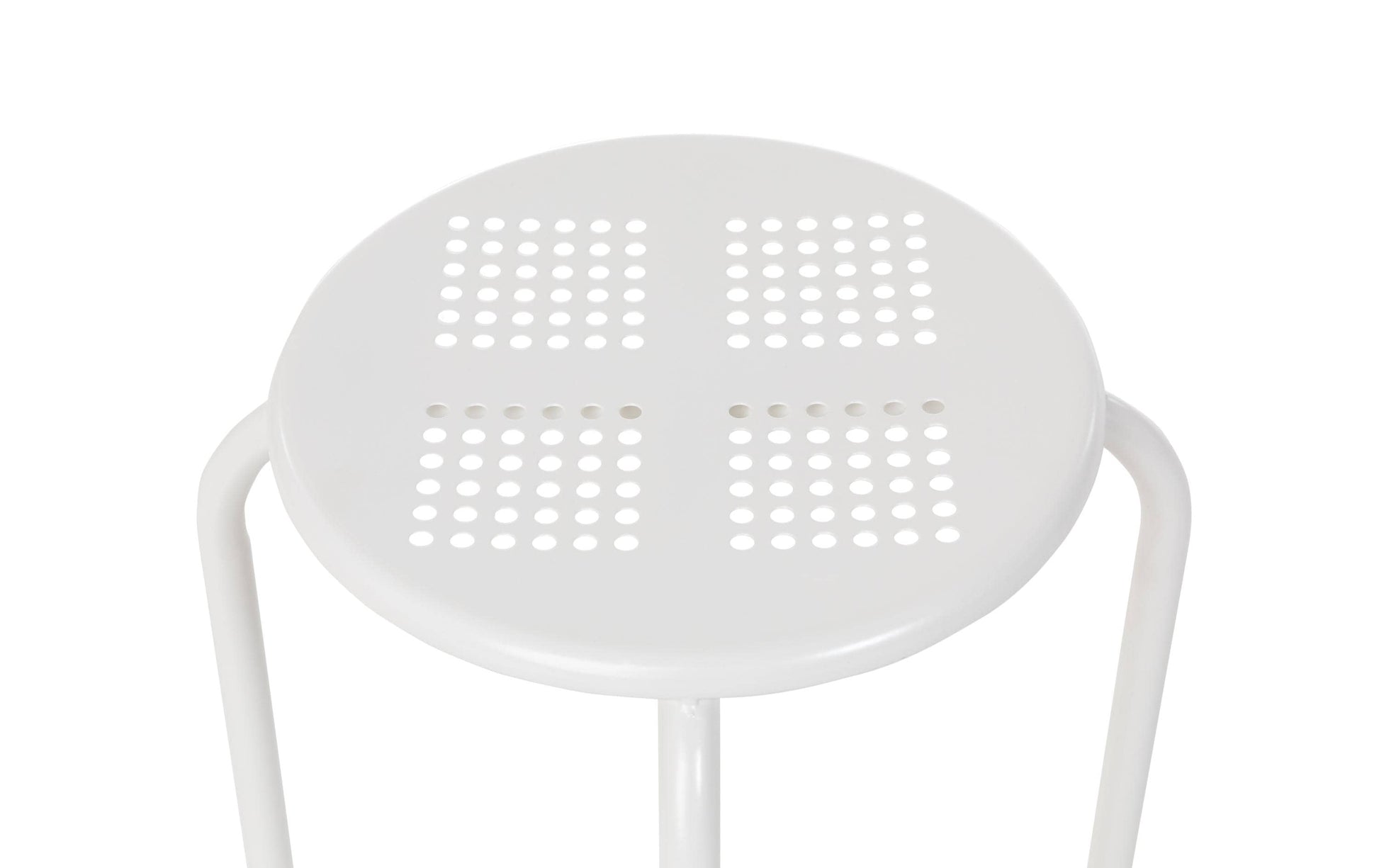 Hocker Metall, Weiss - MEGART