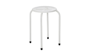 Hocker Metall, Weiss - MEGART
