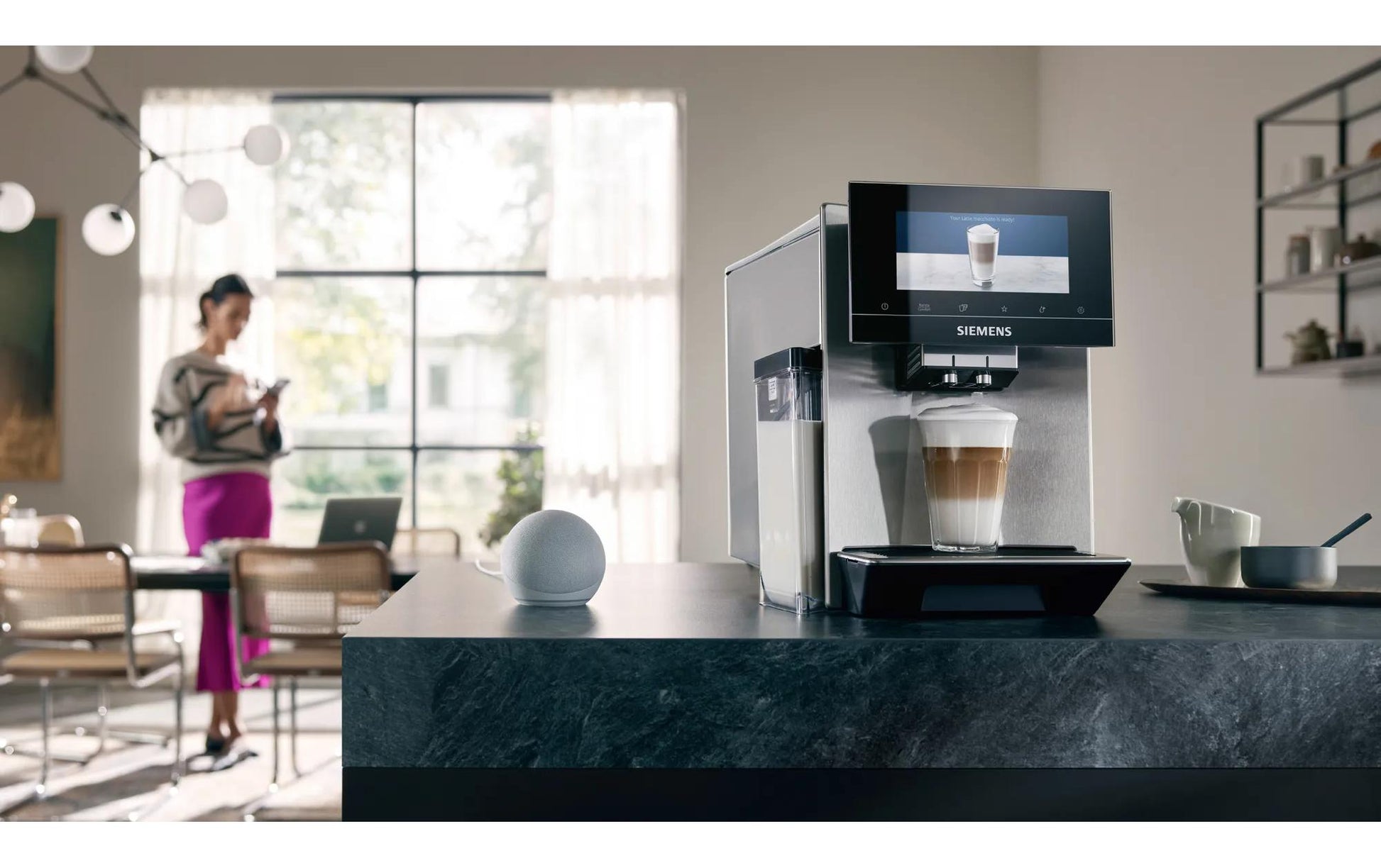 Kaffeevollautomat EQ 900 TQ905D03 Edelstahl - MEGART