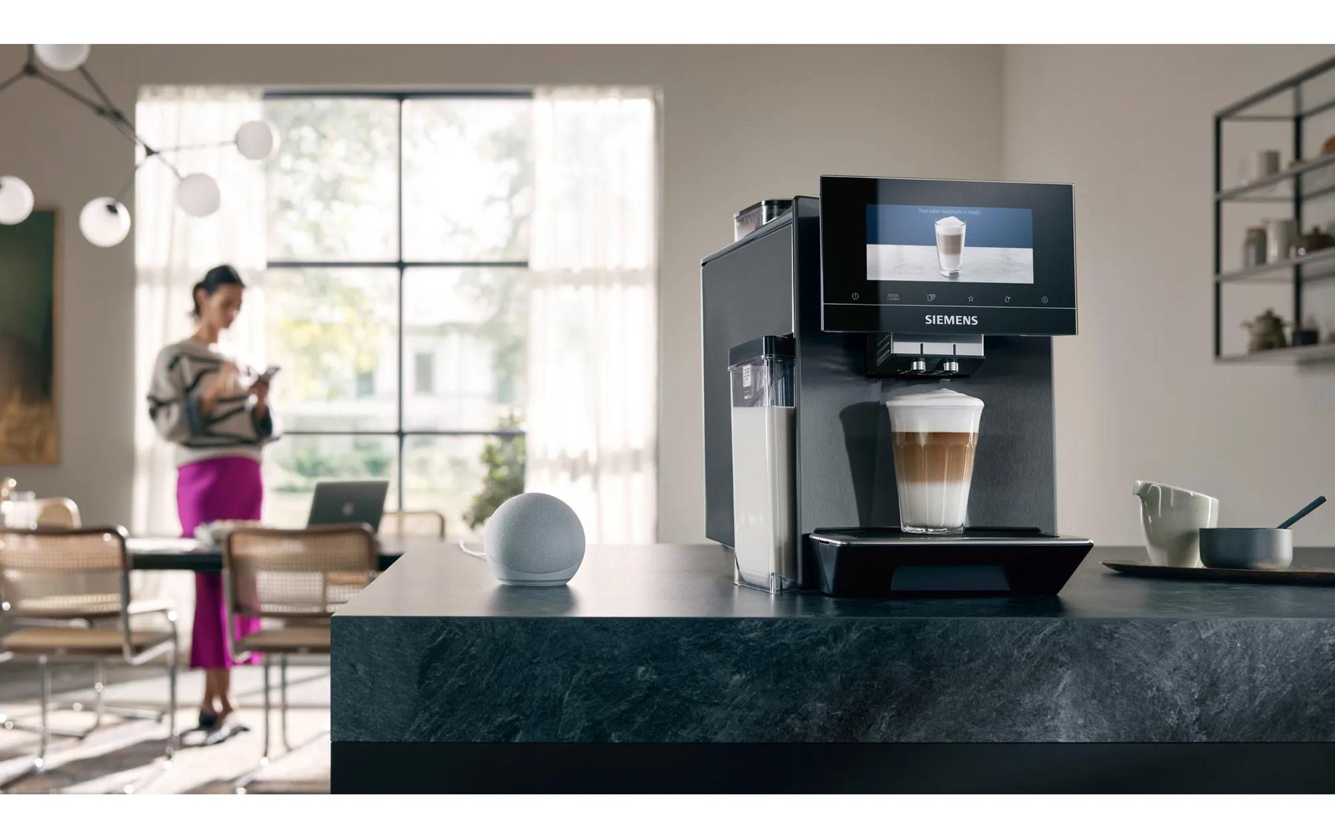 Kaffeevollautomat EQ 900 TQ907D03 Edelstahl - MEGART