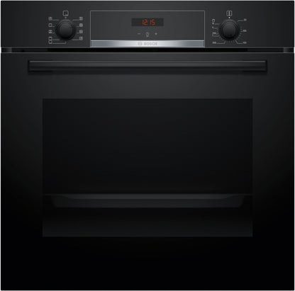 Serie 4, Einbaubackofen, 60 x 60 cm, Schwarz HBA514BB3 - MEGART