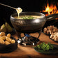 Fondue - Rechaud Bellavista Schwarz/Silber - MEGART