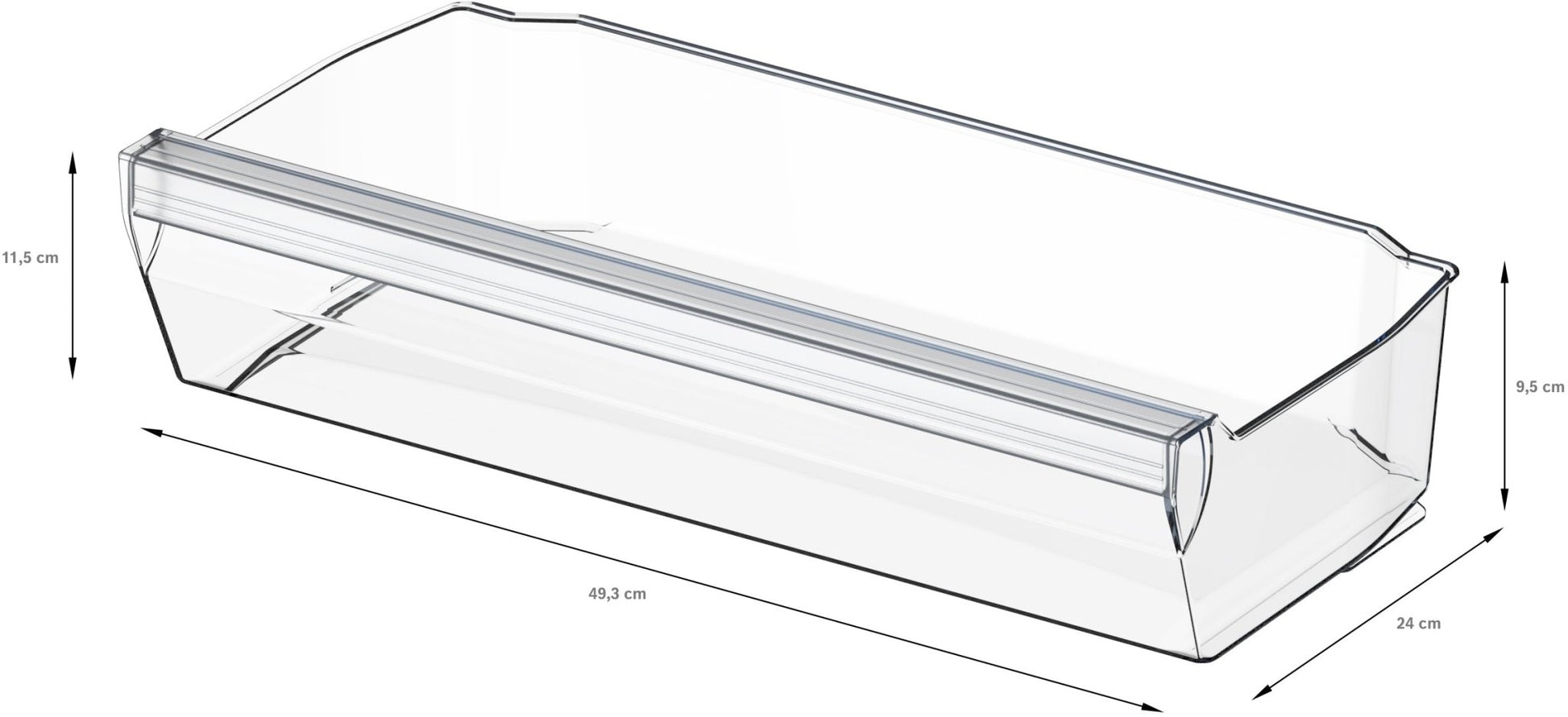 iQ500, Unterbau - Kühlschrank mit Gefrierfach, 82 x 60 cm KU22LADD0H - MEGART