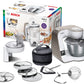 Serie 4, Küchenmaschine mit Waage, MUM 5, 1000 W, Weiss, Champagne, MUM5XW20 - MEGART