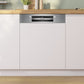 Serie 4, Teilintegrierter Geschirrspüler, 60 cm, Gebürsteter Stahl, SMI4ECS28E - MEGART
