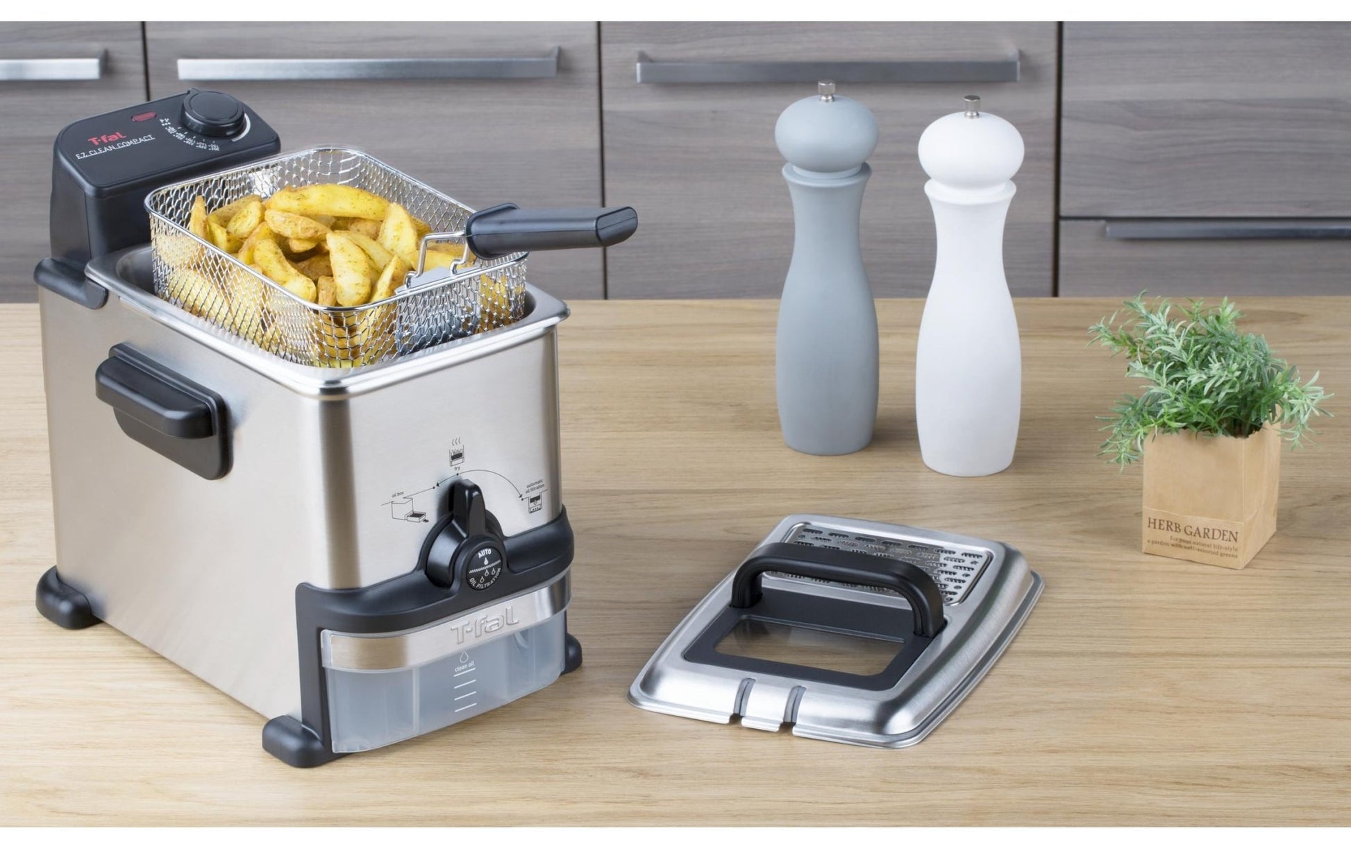 Fritteuse Oleoclean Compact FR7016CH 0.8 kg - MEGART