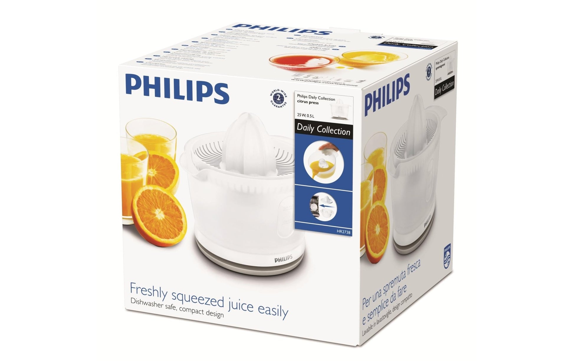 Zitruspresse Daily Collection HR2738/00 Weiss - MEGART