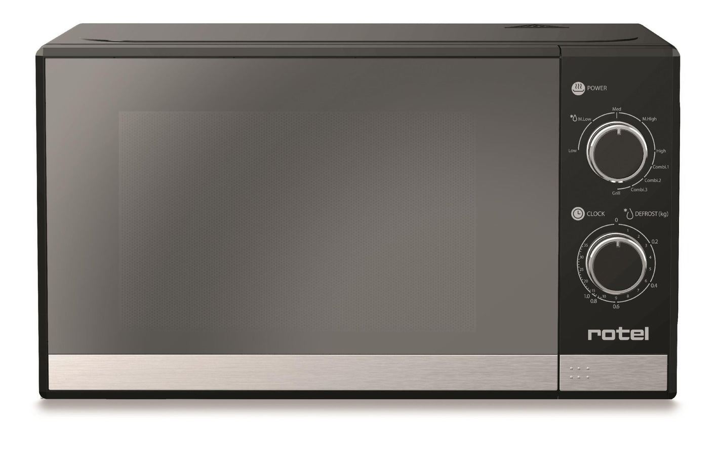 Mikrowelle mit Grill U1578CH Schwarz - MEGART